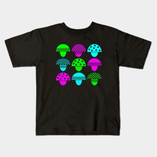 Magic Mushrooms Kids T-Shirt